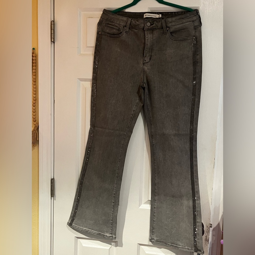 Rebecca Minkoff Rhinestone Jeans Size 10 NWOT
